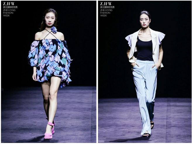 九游娱乐网站：环保生态面料时装呈现高级中国美学…2024SS浙江国际时尚周发布合集(图7)