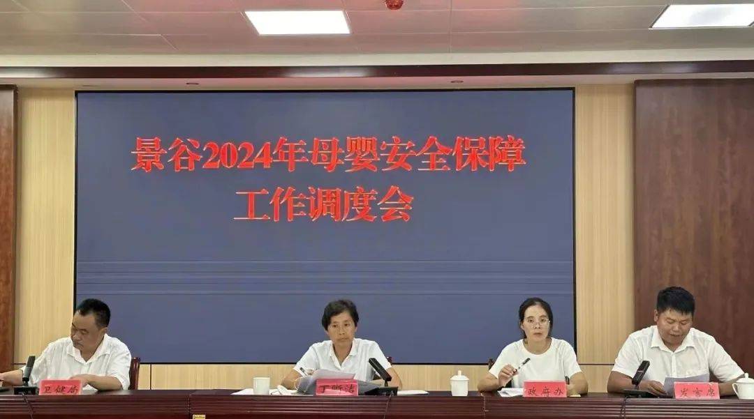 九游娱乐网站：【卫生健康】景谷召开2024年母婴安全保障工作调度会议(图1)