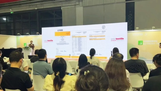 九游娱乐网站：引领绿色纺织未来Intertek亮相inrxtile秋冬面辅料展(图4)