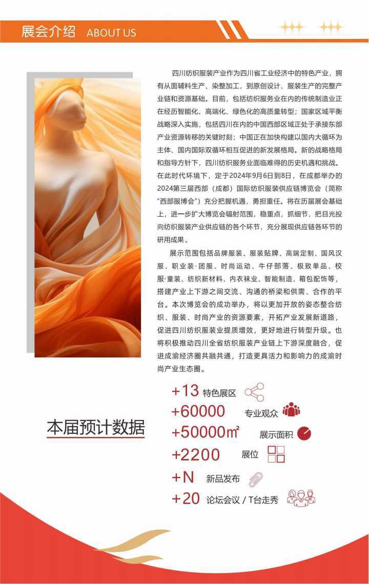 九游娱乐平台：成都纺织服装展(图2)