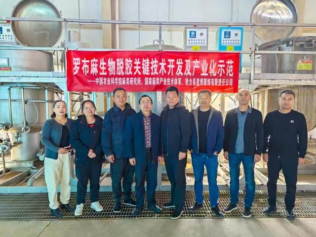 九游娱乐平台：罗布麻生物脱胶技术在新疆尉犁县产业化示范成功(图1)