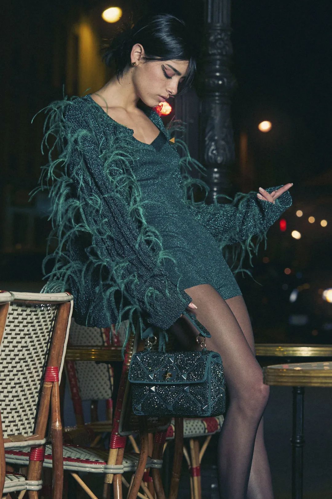 九游娱乐平台：2024春夏热门针织色彩——青礁绿(图1)