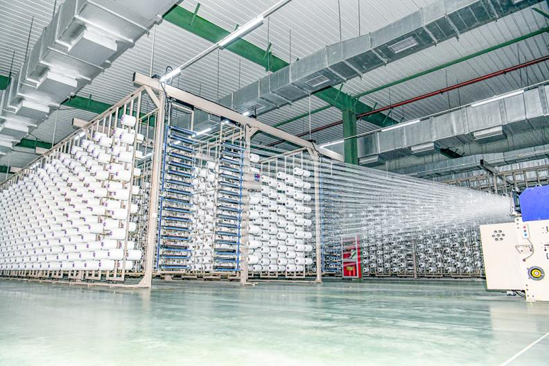 九游娱乐网站：宿迁高端纺织产业冲刺1100亿元！(图1)