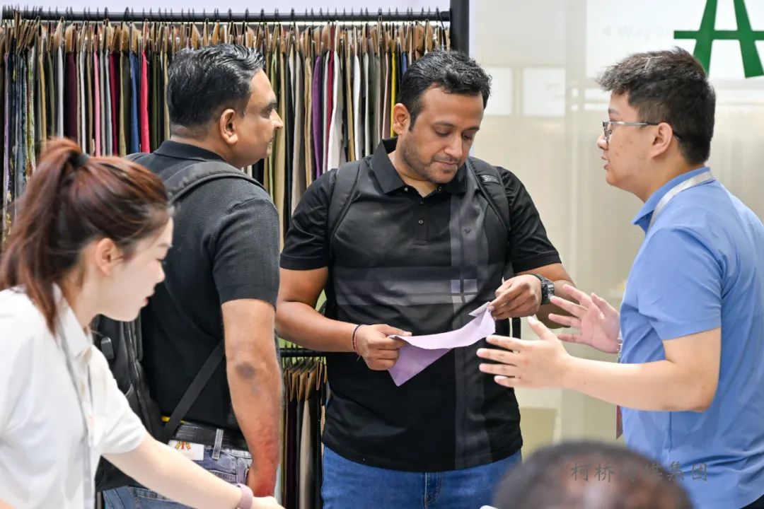 九游娱乐平台：在柯桥感受中国纺织韧性(图4)