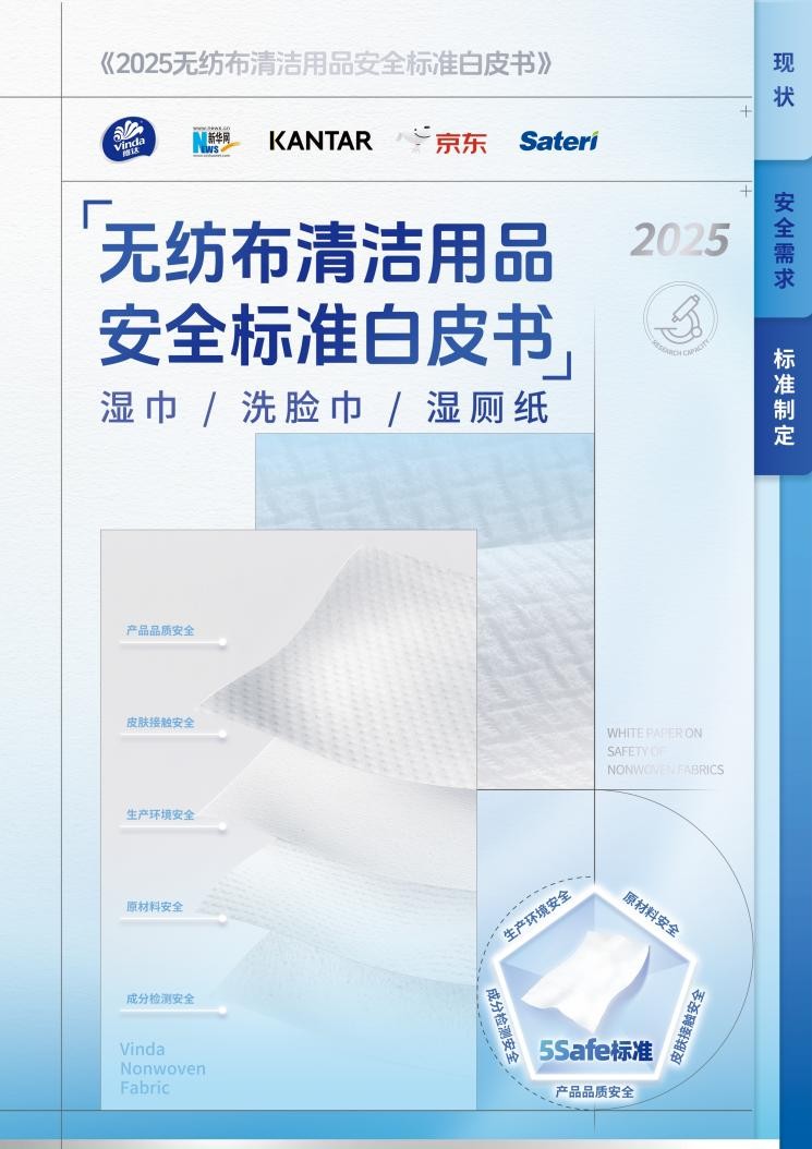九游娱乐平台：2025无纺布清洁用品白皮书发布：揭示功能专业化等4大趋势原料安全等5项安全标准(图1)