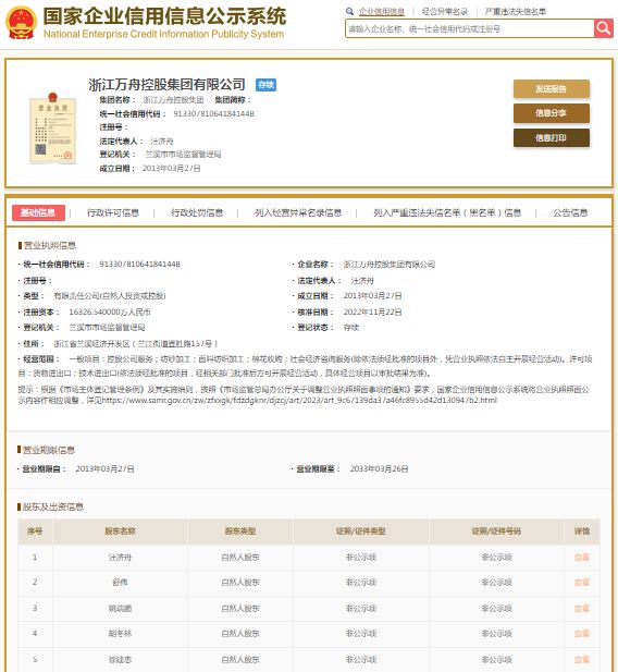 九游娱乐：在这类安全管理上人员职责不清、交接不力等万舟控股集团被罚(图3)
